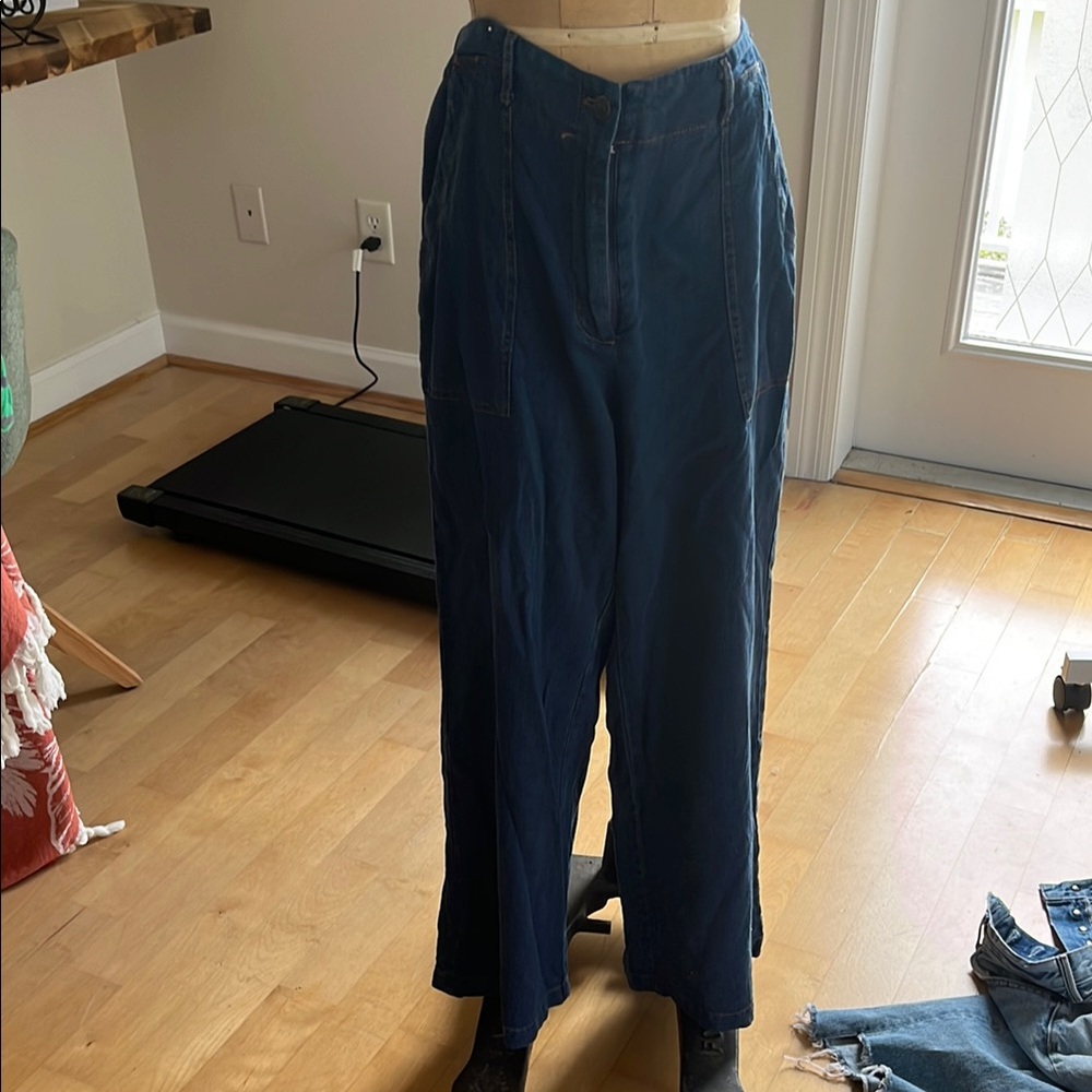 Max Studio Blue Trousers